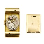 quadrante smontato di orologio oro giallo Boucheron