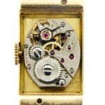 meccanismo interno di orologio Boucheron oro giallo