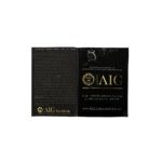 certificato AIG di anello oro bianco solitario con diamante 2