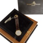 orologio baume e mercier in oro con scatola orginale