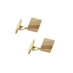 gemelli in oro con lavor