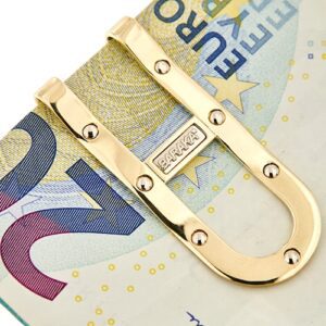 Fermasoldi Barakà in oro giallo