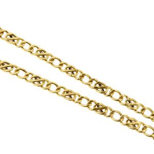 collana dettaglio maglia oro giallo