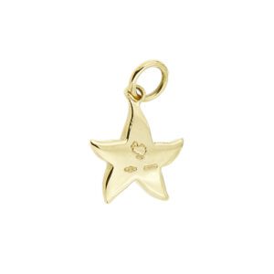 retro di ciondolo Dodo oro giallo stella marina